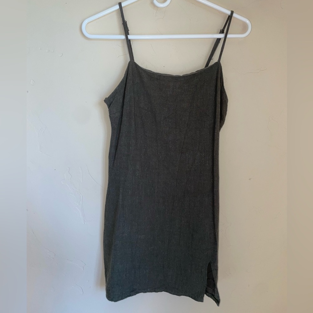 Kendal and Kylie linen mini dress